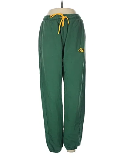 Pre-owned Drew House Track Pants In Green