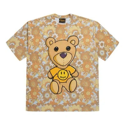 Drew House Vintage Theodore T-shirt 'vintage Floral' In Brown