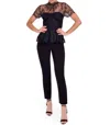 Drew Isabella Tux Pant In Black In Black