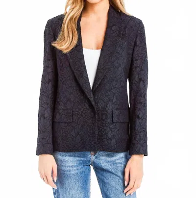 Drew Jannis Blazer In Navy In Blue