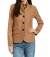 Drew Jordan Blazer In Camel In Brown