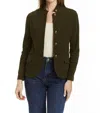 Drew Jordan Jacket In Olive In Green