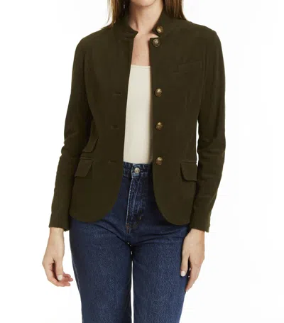 Drew Jordan Jacket In Olive In Green