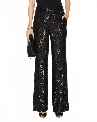 Drew Juliette Sequin Pants In Black