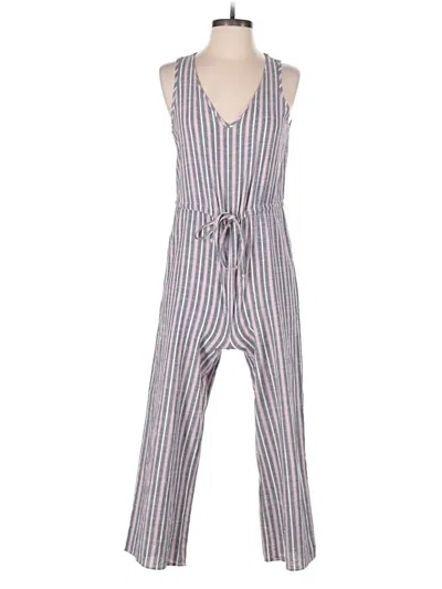 Pre-owned Drew Jumpsuit In Gray