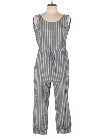 Pre-owned Drew Jumpsuit In Gray