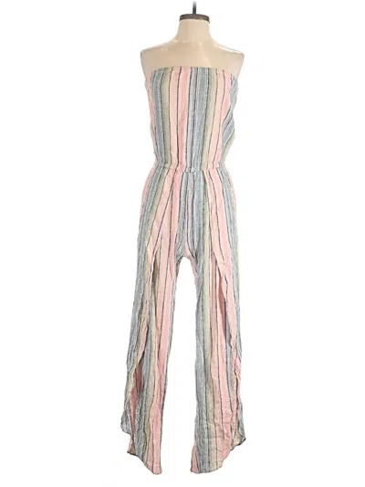 Pre-owned Drew Jumpsuit In Pink