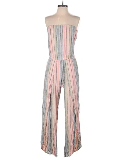 Pre-owned Drew Jumpsuit In Pink