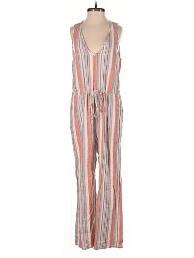 Pre-owned Drew Jumpsuit In Pink