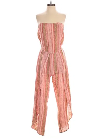 Pre-owned Drew Jumpsuit In Red