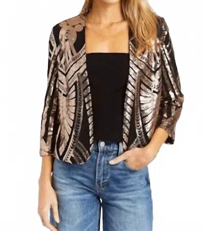 Drew Kiera Jacket In Copper In Multi