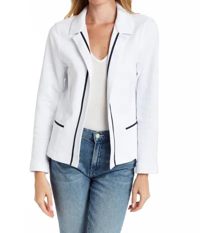 Drew Kristen Terry Jacket In White