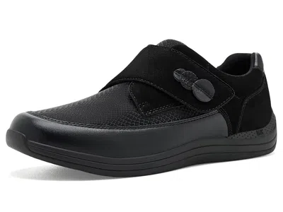 Drew Lily Women's Flat Shoes Black Snake Combo: 7 M (b), Leather