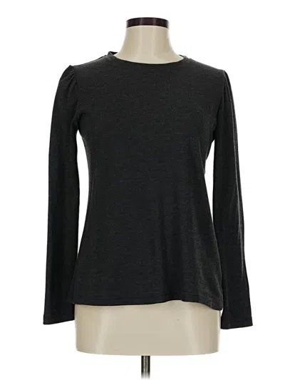 Pre-owned Drew Long Sleeve T-shirt In Gray