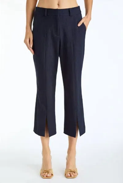 Drew Loriana Crop Trouser In Indigo In Blue