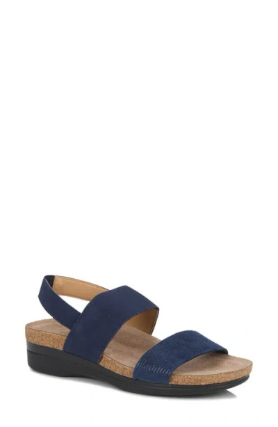 Drew Maeve Slingback Sandal In Blue
