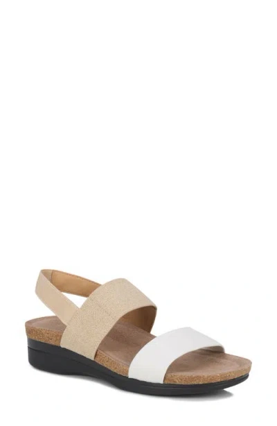 Drew Maeve Slingback Sandal In Neutral