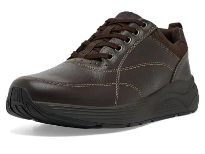 Drew Maker Men's Shoes Brown Pebbled Leather: 15 4e - Extra Wide