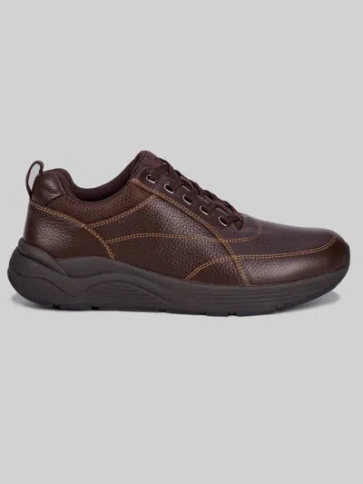 Drew Maker Moc Toe Casual Lace Up Shoes In Brown