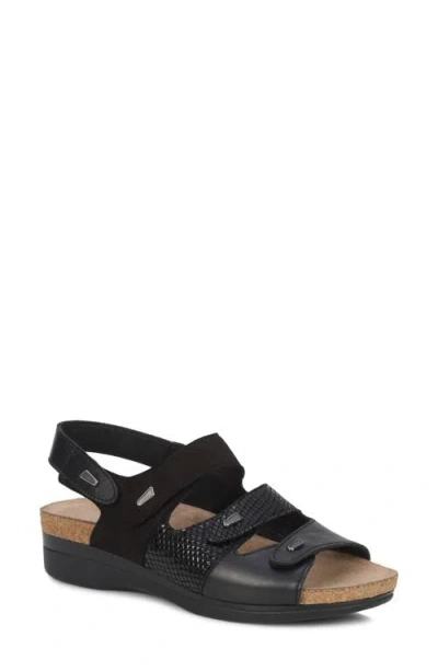 Drew Margo Slingback Sandal In Black