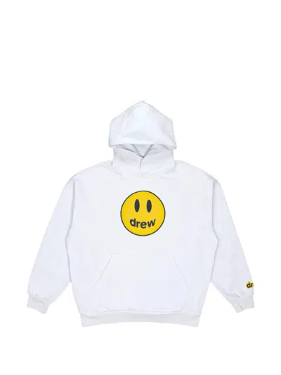 Drew Mascot Hoodie In White