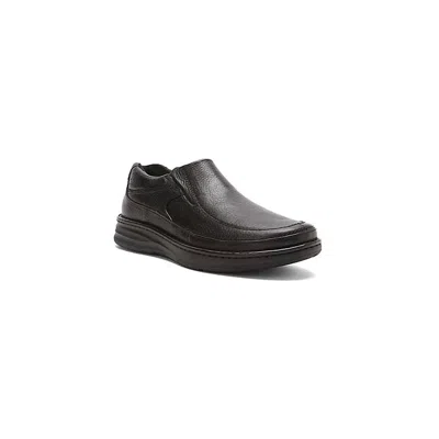 Drew Men's Bexley Slip-on Shoes In Black Calf In Brown