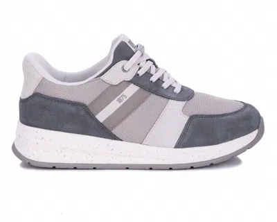 Drew Men's Connor Sneakers In Grey Suede Combo In Gray