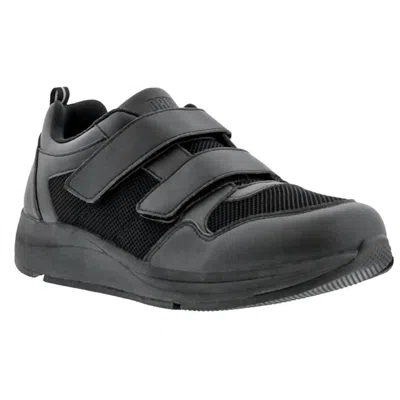Drew Men's Contest Velcro Athletic Shoe In Black Combo