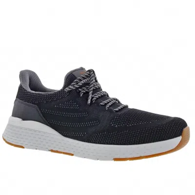 Drew Men's Echo Sneaker In Black Mesh Combo In Blue