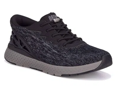 Drew Men's Explore Comfort Arch Support Sneaker In Black Mesh Combo In Multi