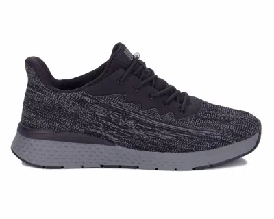 Drew Men's Explore Ii Shoes In Black Mesh Combo In Gray