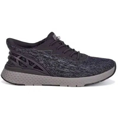 Drew Men Explore Slip-on Sneakers In Black Mesh Combo In Blue