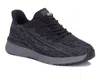 Drew Men's Explore Sneaker In Black Mesh Combo In Black