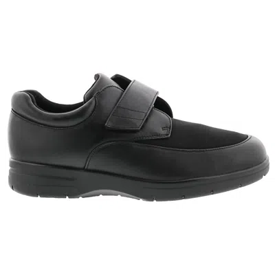Drew Men's Journey Ii Shoes In Black/black Stretch