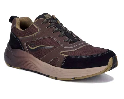 Drew Men's Marvel Athletic Shoes In Brown Mesh Combo In Purple