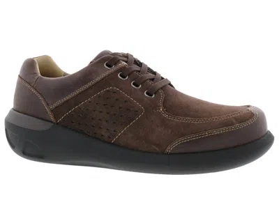 Drew Men's Miles Shoe In Dark Brown Leather