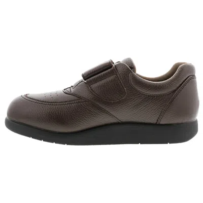 Drew Men's Navigator Ii Sneaker In Brown Calf In Black