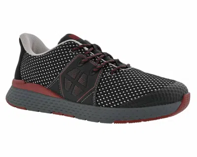 Drew Men's Perform Athletic Shoe In Black Mesh Combo In Multi