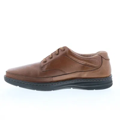 Drew Men's Toledo Leather Oxford Shoes In Dark Brown