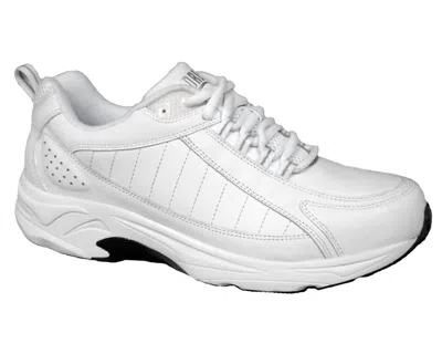Drew Men's Voyager Shoes In White Calf