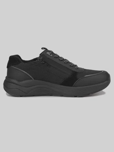 Drew Miller Double-zip Sneakers In Black