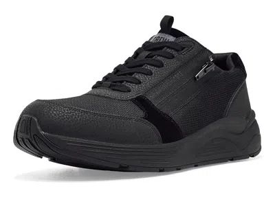 Drew Miller Men's Shoes Black Combo: 9 6e - Extra Extra Wide, Textile