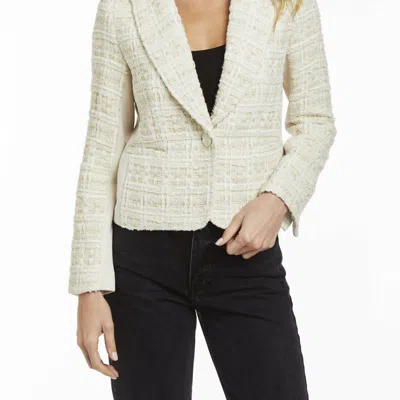 Drew Milo Jacket In Ivory In Beige