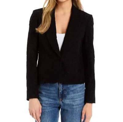 Drew Milo Lace Blazer In Black