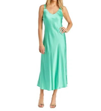 Drew Nala Midi Dress In Mint In Green