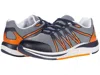 Drew Men's Player Athletic Sneakers In Navy/orange In Gray