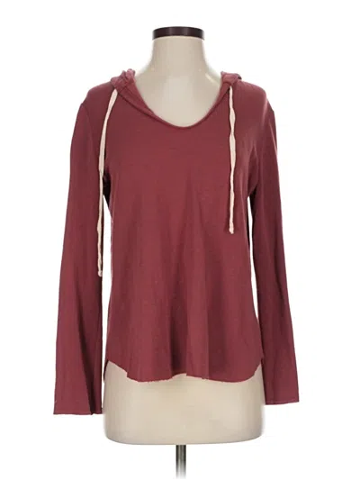 Pre-owned Drew Pullover Sweater In Burgundy