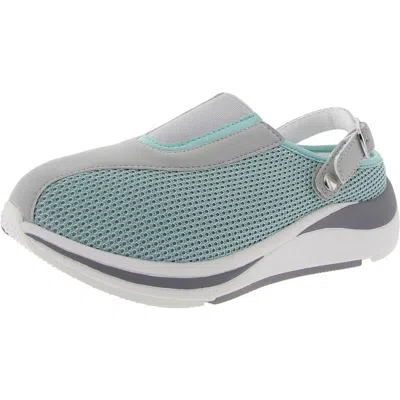 Drew Pursuit Womens Buckle Mesh Slip-on Sneakers In Multi