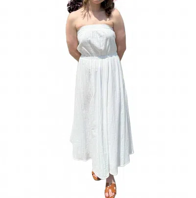 Drew Rachel Maxi Dress In White