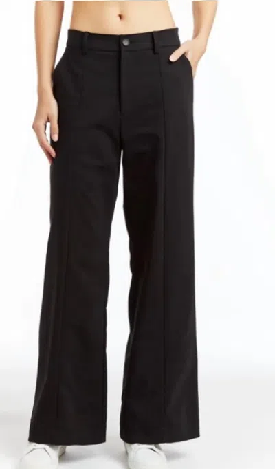 Drew Razi Midas Wide Leg Pant In Black